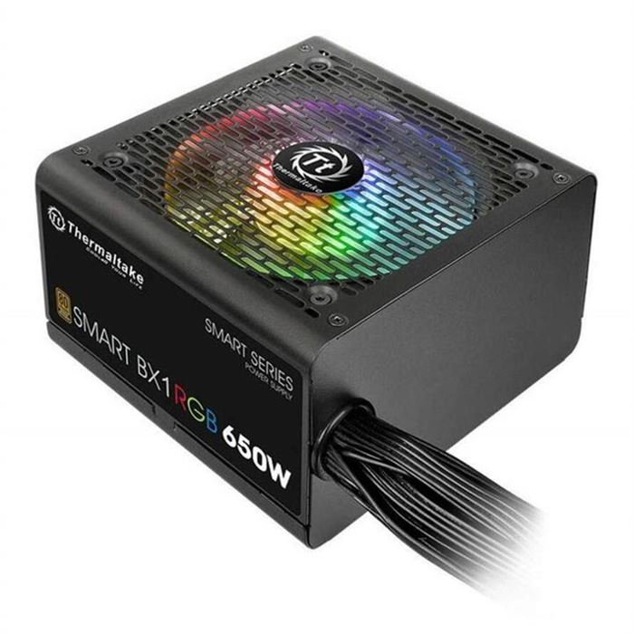 منبع تغذیه کامپیوتر ترمالتیک مدل Smart BX1 RGB 650W - 2