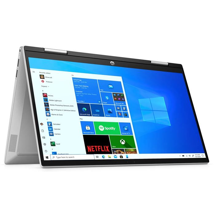 لپ تاپ 14 اینچی اچ‌پی مدلPavilion x360 Convertible 14t DY000-3AS پردازنده Core i3 (1125G4) رم 8GB حافظه 512GB SSD گرافیک intel  - 3