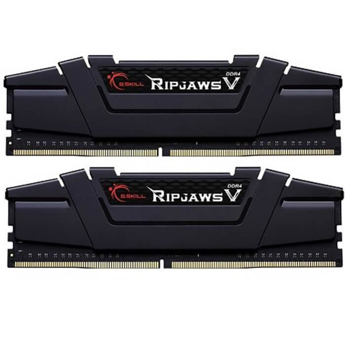 رم دسکتاپ DDR4 دو کاناله 3600مگاهرتز CL17 جی اسکیل مدل Ripjaws V ظرفیت 16 گیگابایت - 2