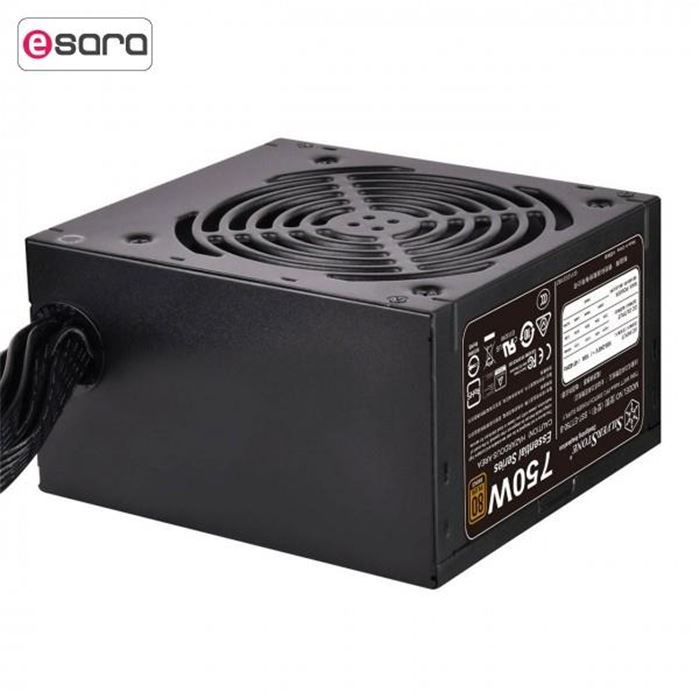 منبع تغذیه کامپیوتر سیلوراستون مدل Essential SST-ET۷۵۰-B - 3