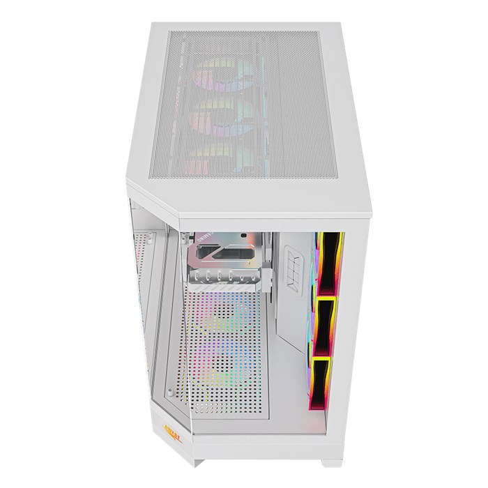 کیس گیمینگ سفید اوست مدل GT-AQ1-MW - 5