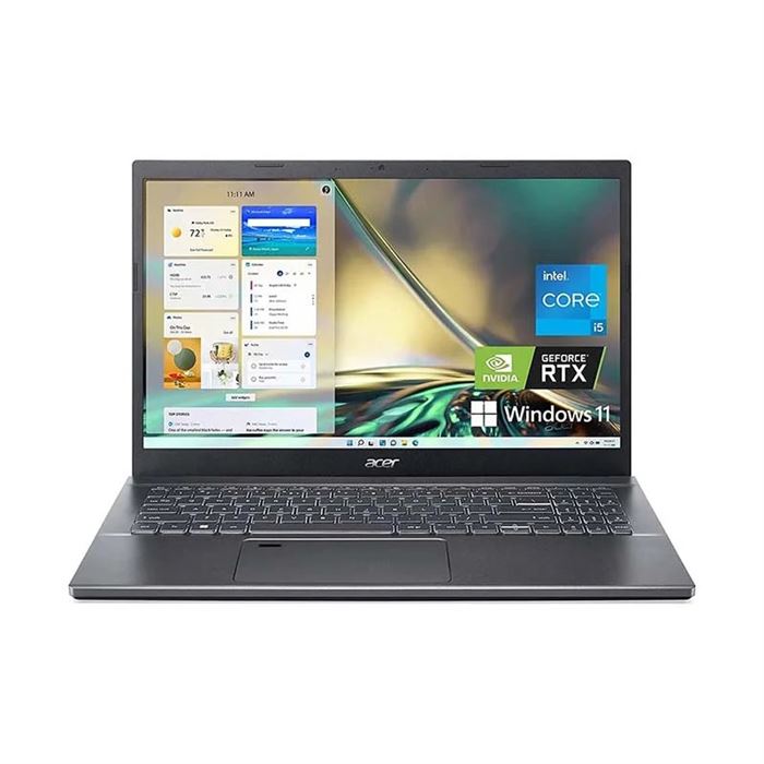 لپ تاپ ایسر Aspire 5 A515-57G-77JZ Core i7 1260P 8GB 512GB SSD 4GB RTX2050 Full HD 