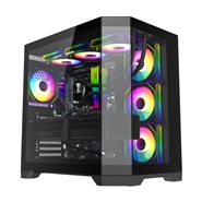 GameMax GAMEMAX CASE HYPE-A BLACK Computer Case