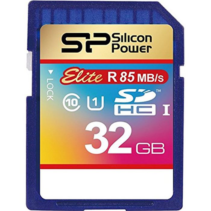 Silicon Power Class 10 microSDHC Model Elite 32GB