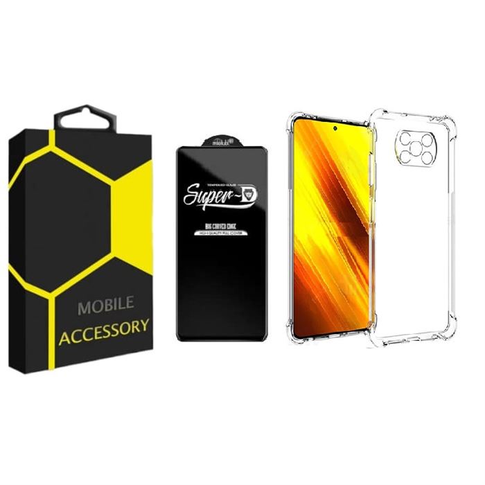 کاور برای گوشی موبایل شیائومی Poco X3 / X3 NFC / X3 Pro به همراه محافظ صفحه نمایش