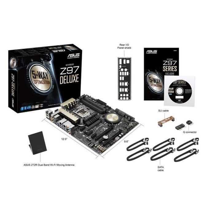 مادربرد ایسوس مدل Z97-DELUXE DDR3 سوکت 1150 - 2