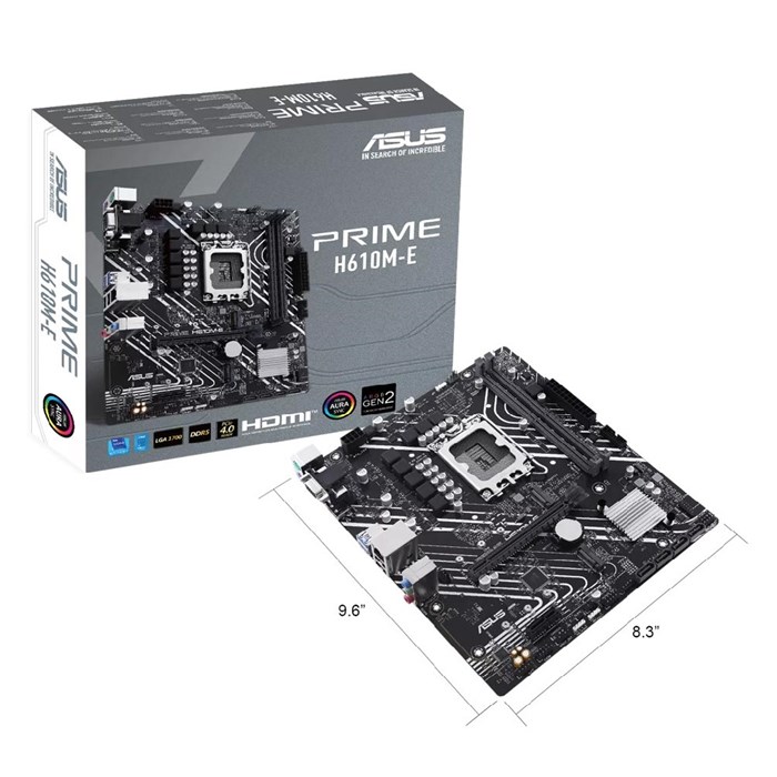 مادربرد ایسوس PRIME H610M-E D5 RGB - 6