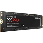 Samsung 990PRO 1TB PCIe NVMe M2 Gen4 Internal SSD Drive