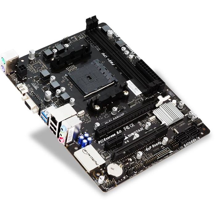 مادربرد بایوستار مدل Hi-Fi A70U3P Ver 6.2 سوکت +FM2 - 9