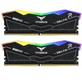 Team Group T-Force Delta Black RGB 32GB 2x16GB Dual Channel 6400Mhz CL40 DDR5 RAM