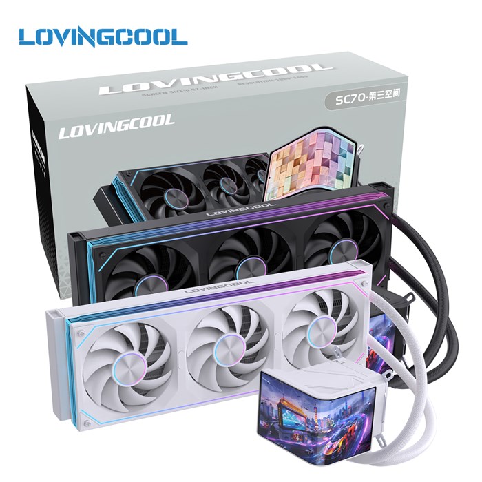 فن پردازنده مایع لاوینگ کول مدل SC70 360 - 5