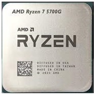 AMD Ryzen 7 5700G 3.8GHz AM4 Desktop TRAY CPU