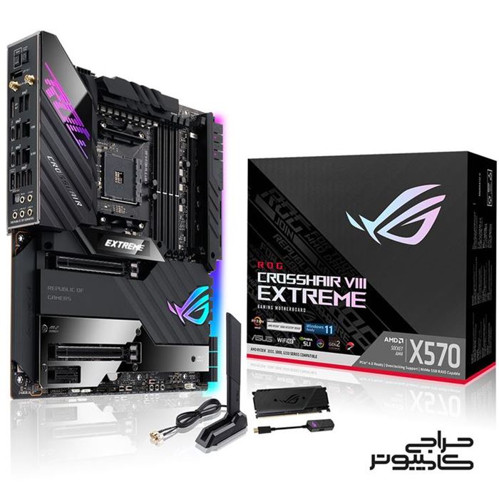 مادربرد ایسوس مدل ASUS ROG Crosshair VIII Extreme - 2