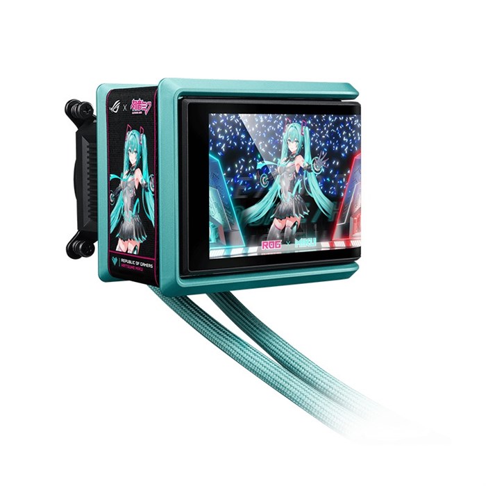 فن خنک کننده مایع پردازنده ایسوس ROG RYUO IV 360 ARGB HATSUNE MIKU - 6