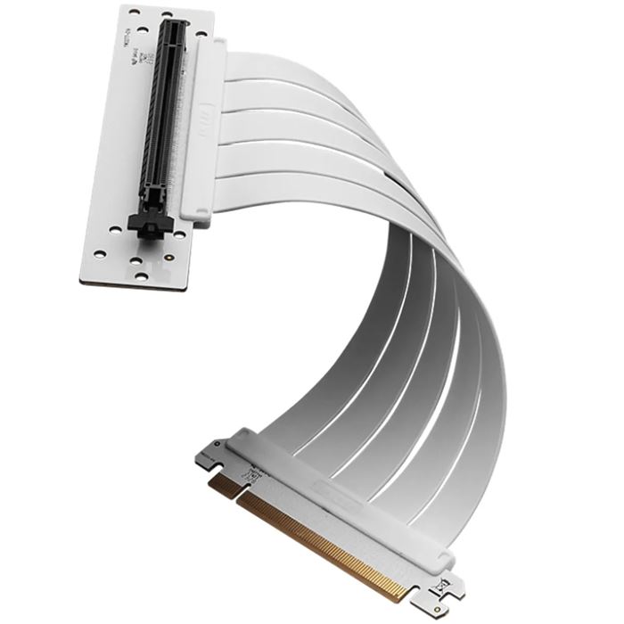 کابل رایزر 180mm کارت گرافیک ام اس آی سفید مدل PCI-E x16 3.0  - 2