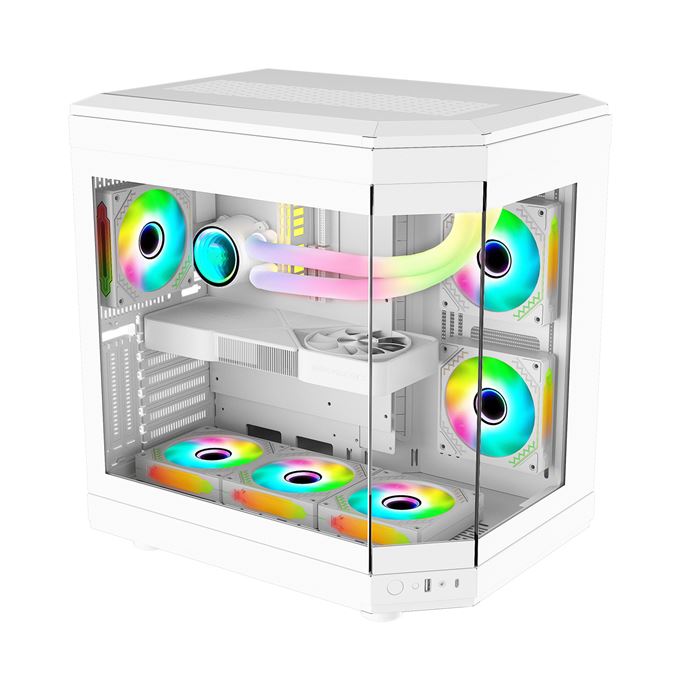 کیس WJ Coolman Y40 6F UNI - White - 2