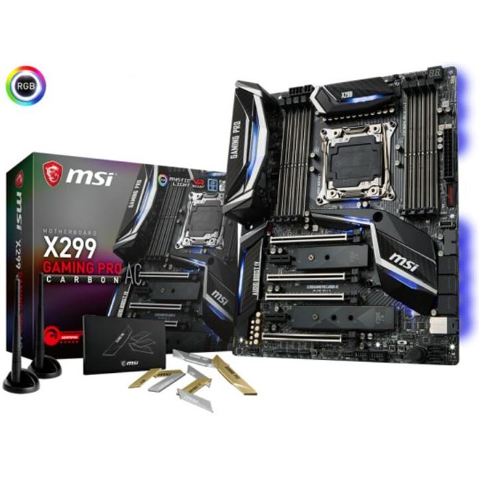 MB: MSI X299 Gaming Pro Carbon AC - 6
