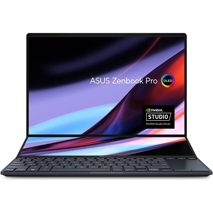 لپ تاپ 14.5 اینچی ایسوس مدل ZenBook Pro Duo 14 UX8402ZE پردازنده Core i7 12700H رم 16GB حافظه 1TB SSD گرافیک4GB RTX3050Ti - 2