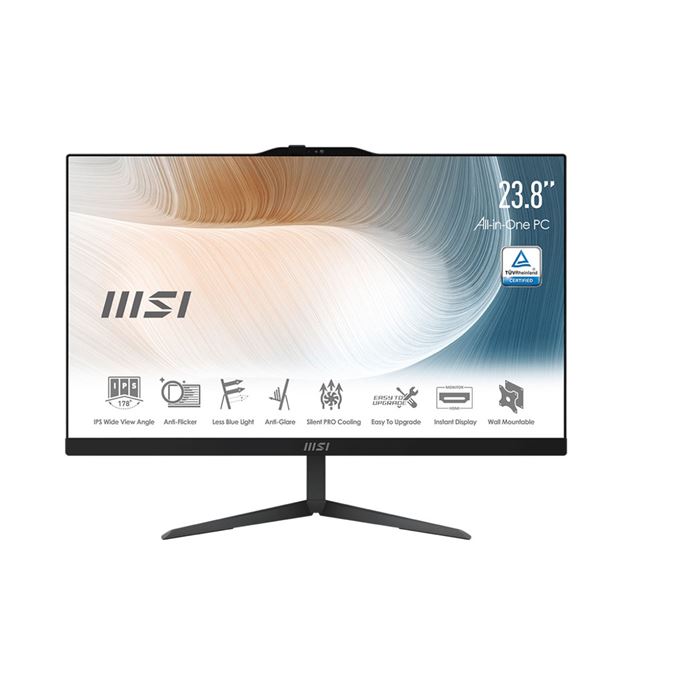 کامپیوتر AM242P All in one ام اس آی 24 اینچی پردازنده Core i7 1260P رم 16GB حافظه 500GB SSD گرافیک Intel FHD  - 2