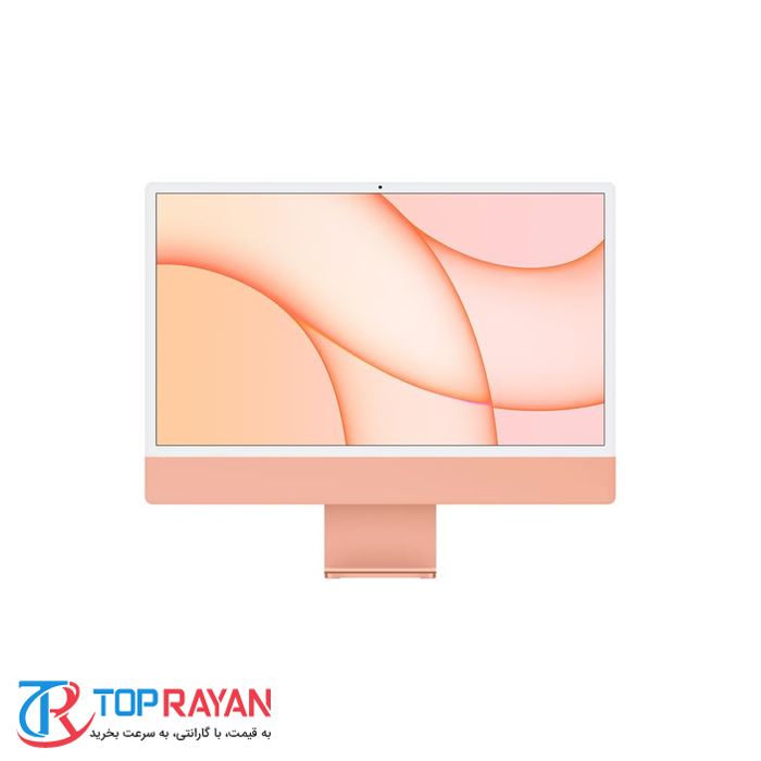 Apple iMac Z133 M1 chip 8-Core CPU 8-Core GPU 512GB SSD 24-inch 4.5K Retina Display Orange All in One - 2