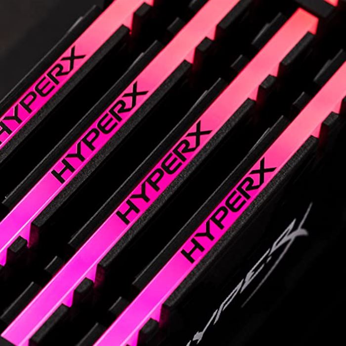 رم دسکتاپ DDR4 دو کاناله 3200 مگاهرتز CL16 کینگستون مدل HyperX Predator RGB ظرفیت 32 گیگابایت - 2