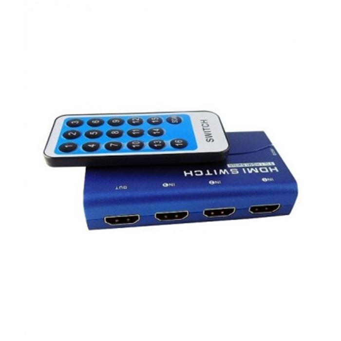 سوئیچ 5 پورت HDMI همراه آداپتور کی نت پلاس KPS715 - 2