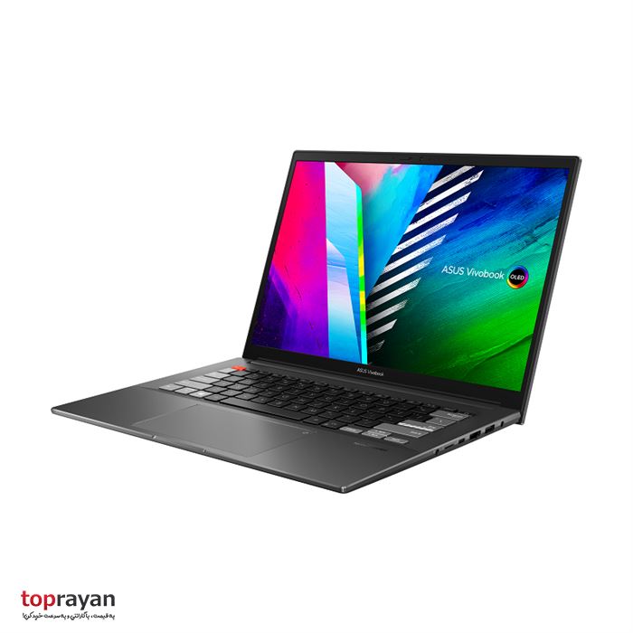 لپ تاپ 14 اینچ ایسوس مدل Vivobook Pro N7400PC پردازنده Core i7 11370H رم 16GB حافظه 512GB SSD گرافیک Full HD 4GB RTX 3050 - 4