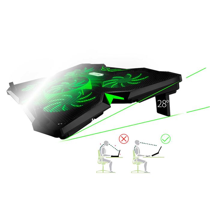 پایه خنک کننده لپ تاپ کول کلد مدل K25s - 8