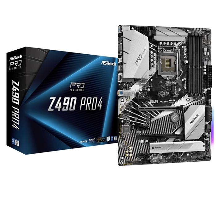 مادربرد ازراک مدل Z490 Pro 4 سوکت 1200