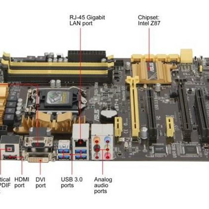 مادربرد ایسوس مدل Z87-A سوکت 1150 - 6