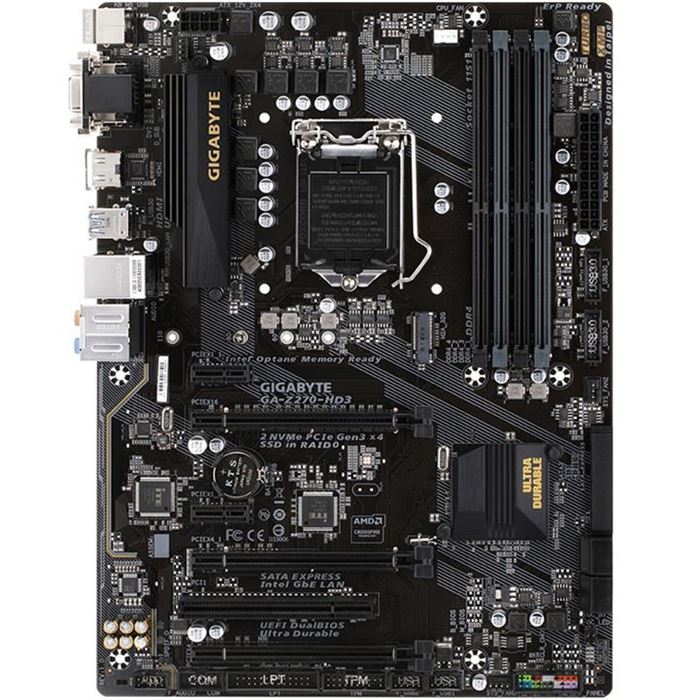 مادربرد گیگابایت مدل GA-Z270-HD3 سوکت 1151 - 2