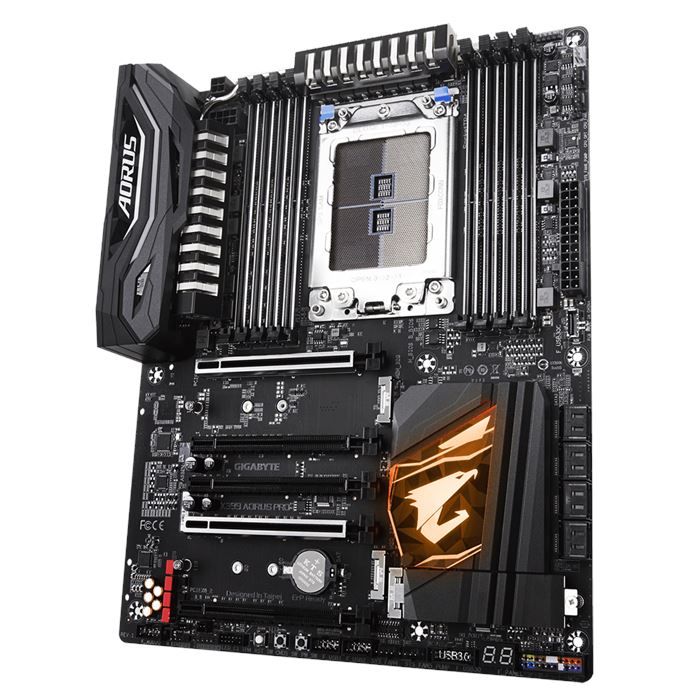 مادربرد گیگابایت مدل X399 آئورس پرو - 4