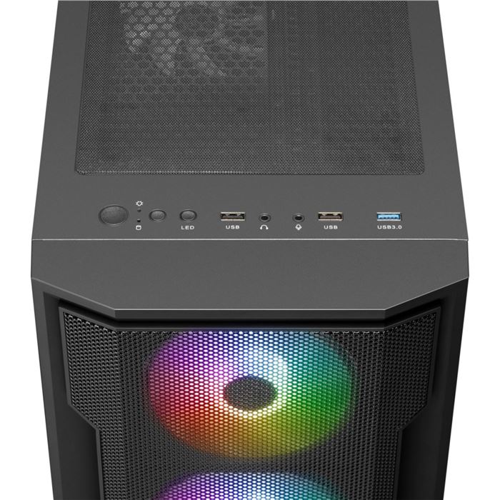 کیس گیم دیاس Gamdias Athena M6 Lite - Black - 7