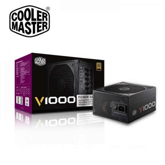 منبع تغذیه کامپیوتر ماژولار کولر مستر مدل V1000 - 6