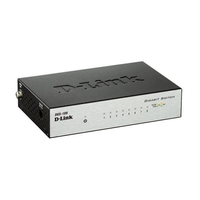 سوئیچ 8 پورت گیگ دی-لینک DGS-108 - 4