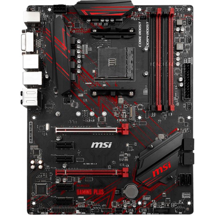 مادربرد ام اس آی مدل B450 GAMING PLUS II - 2
