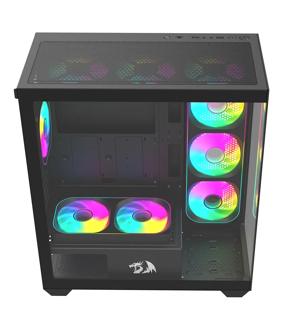 کیس گیمینگ ردراگون DEFLECT CA-609 - 5