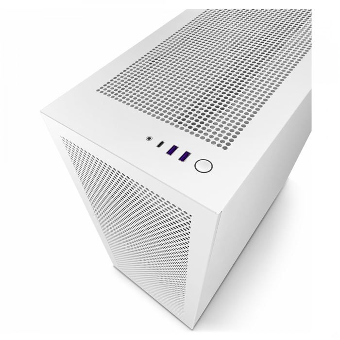 کیس ان زد ایکس تی NZXT H7 Flow Matte White - 3