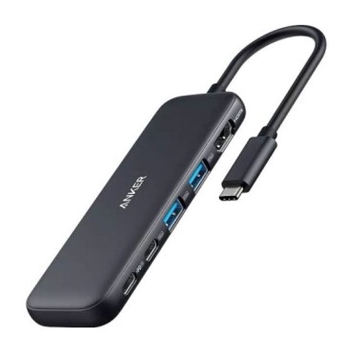 هاب 2 پورت Type C به USB 3.1 با یک پورت Type C و HDMI با قابلیت PD انکر 332 A8355 — 2