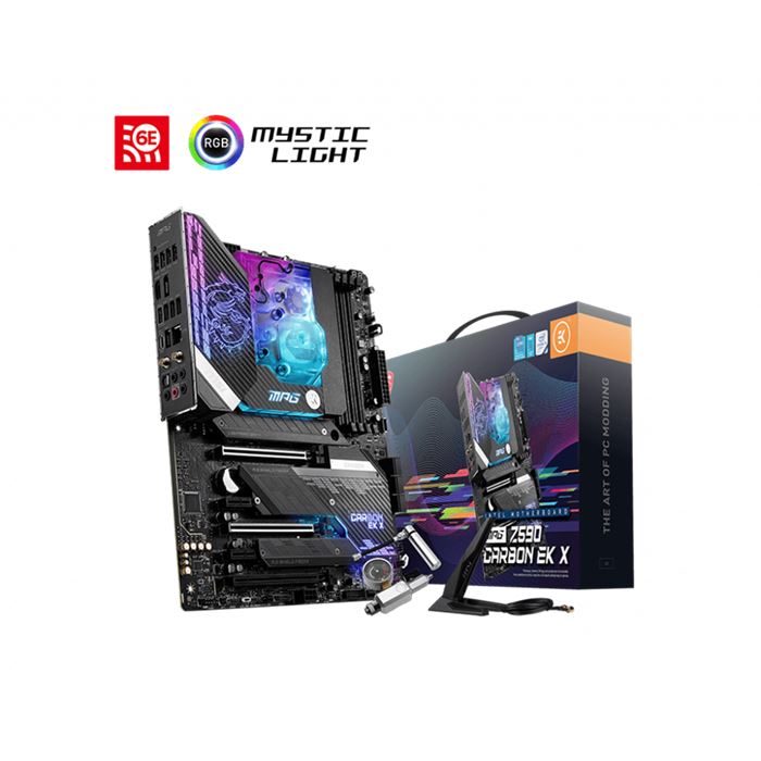 مادربرد ام اس آی مدل MPG Z590 CARBON EK X سوکت 1200