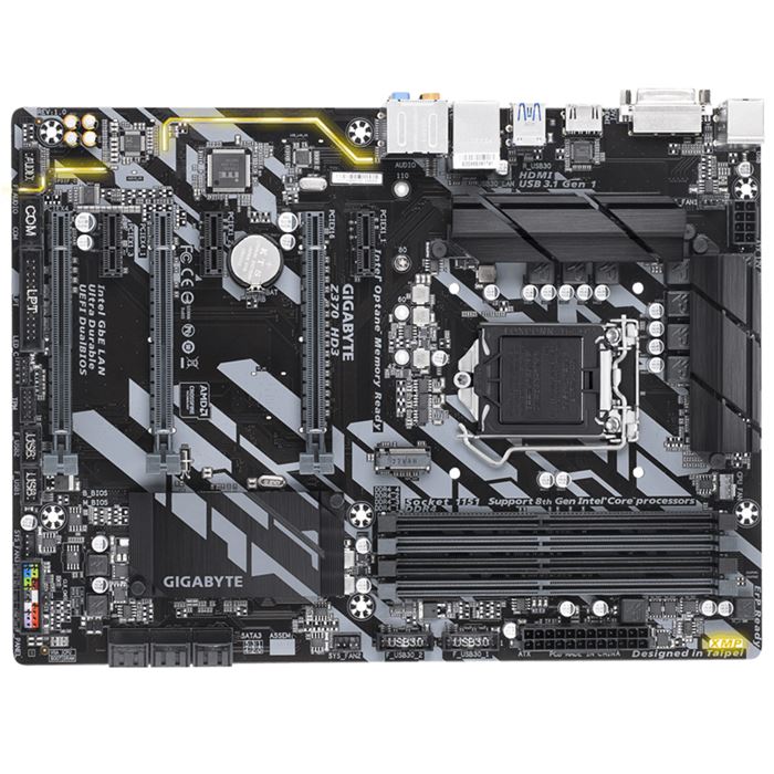 مادربرد گیگابایت مدل Z370 HD3 سوکت 1151 - 7