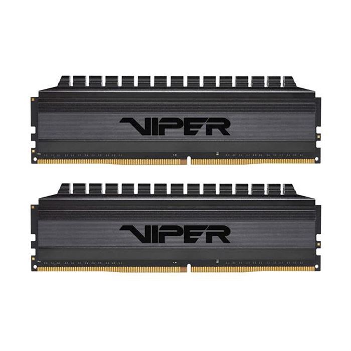رم کامپیوتر پاتریوت مدل Viper 4 Blackout Series DDR4 16GB (2 x 8GB) 4400MHz - 3
