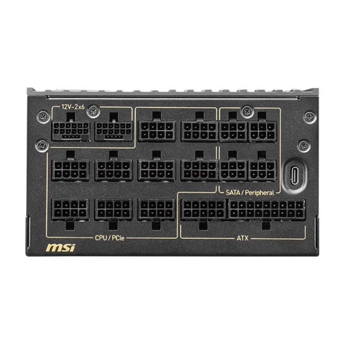 پاور 1600 وات ام اس آی MEG Ai1600T PCIE5 Full Modular - 2