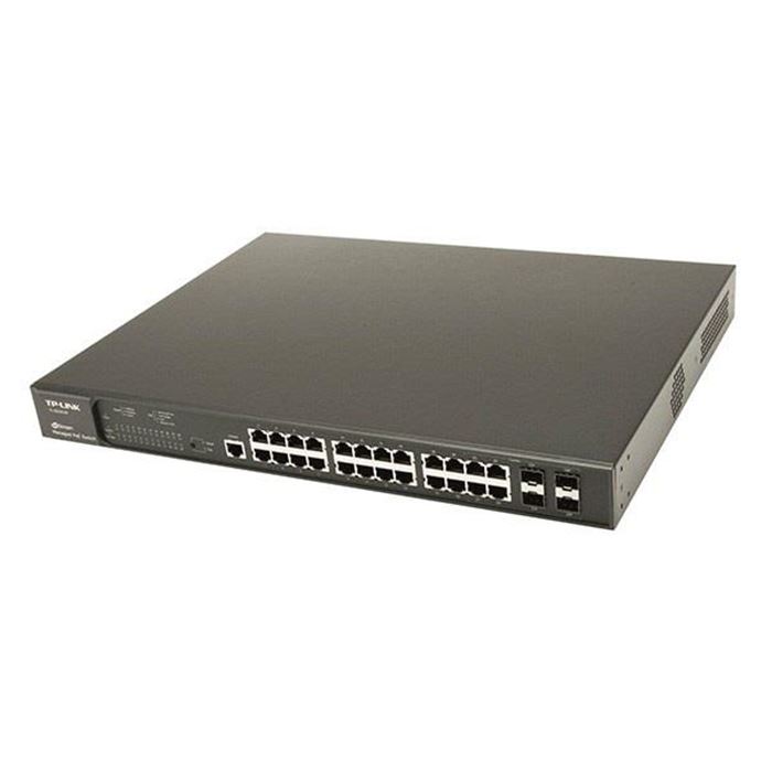 سوییچ مدیریتی گیگابیتی 24 پورت PoE Plus تی پی-لینک به همراه 4 پورت Combo SFP مدل TL-SG3424P - 2