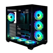 Master Tech TERABOX PLUS Mid-Tower Gaming Computer Case 