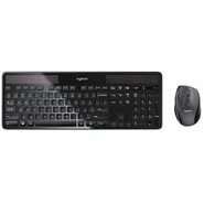 Logitech MK750 Wireless Solar Keyboard and Wireless Marathon Mouse Combo