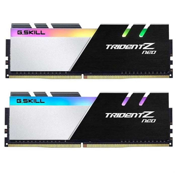 رم کامپیوتر DDR4 دو کاناله 3200 مگاهرتز CL16 جی اسکیل مدل Trident Z Neo ظرفیت 32 گیگابایت
