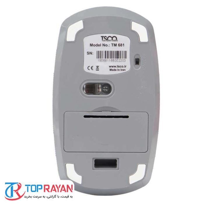 ماوس بی سیم تسکو مدل TM 681W - 4