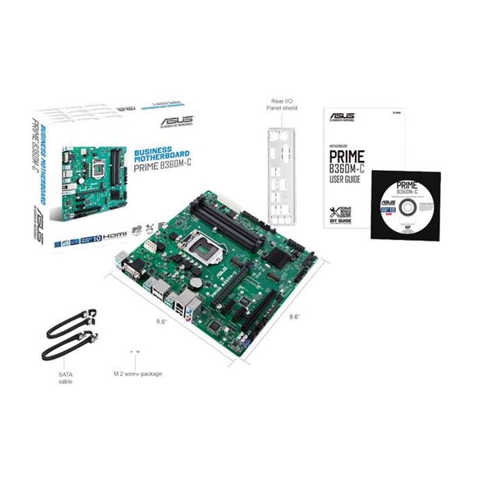مادربرد ایسوس مدل PRIME B360M-C DDR4 سوکت 1151 - 6