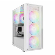 Gamdias AURA GC2 Elite White Mid Tower Computer Case